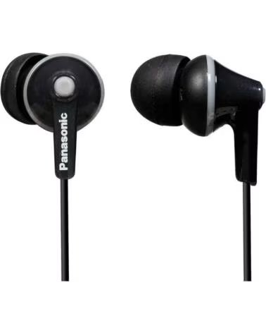 PANASONIC Auriculares Intrauditivos RP-HJE125- Jack 3 5- Negros