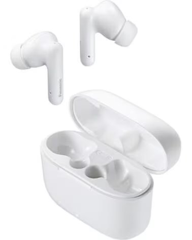 PANASONIC Auriculares Bluetooth RZ-B110W con estuche de carga- Autonomia 6h- Blancos