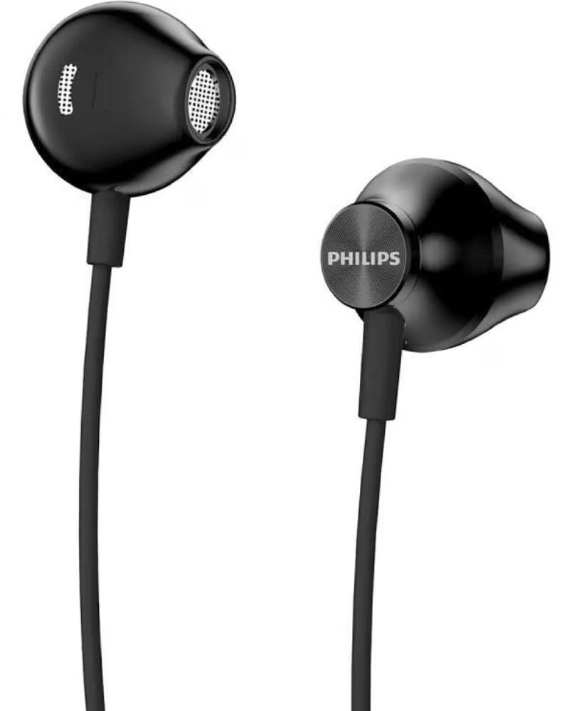 PHILIPS Auriculares Intrauditivos TAUE100BK- Jack 3 5- Negros