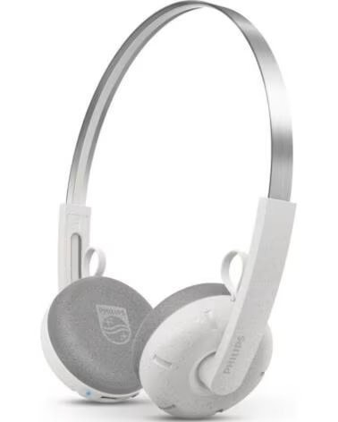 PHILIPS Auriculares Inalambricos 2000 series TAH2000WT- con Microfono- Bluetooth- Blancos