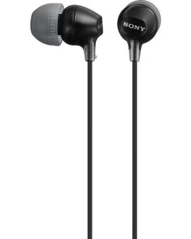 SONY Auriculares Intrauditivos MDREX15LPB- Jack 3 5- Negros