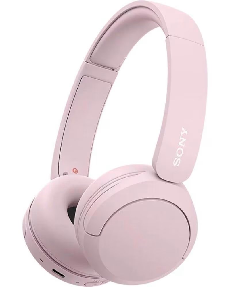 SONY Auriculares Inalambricos WH-CH520- con Microfono- Bluetooth- Rosas