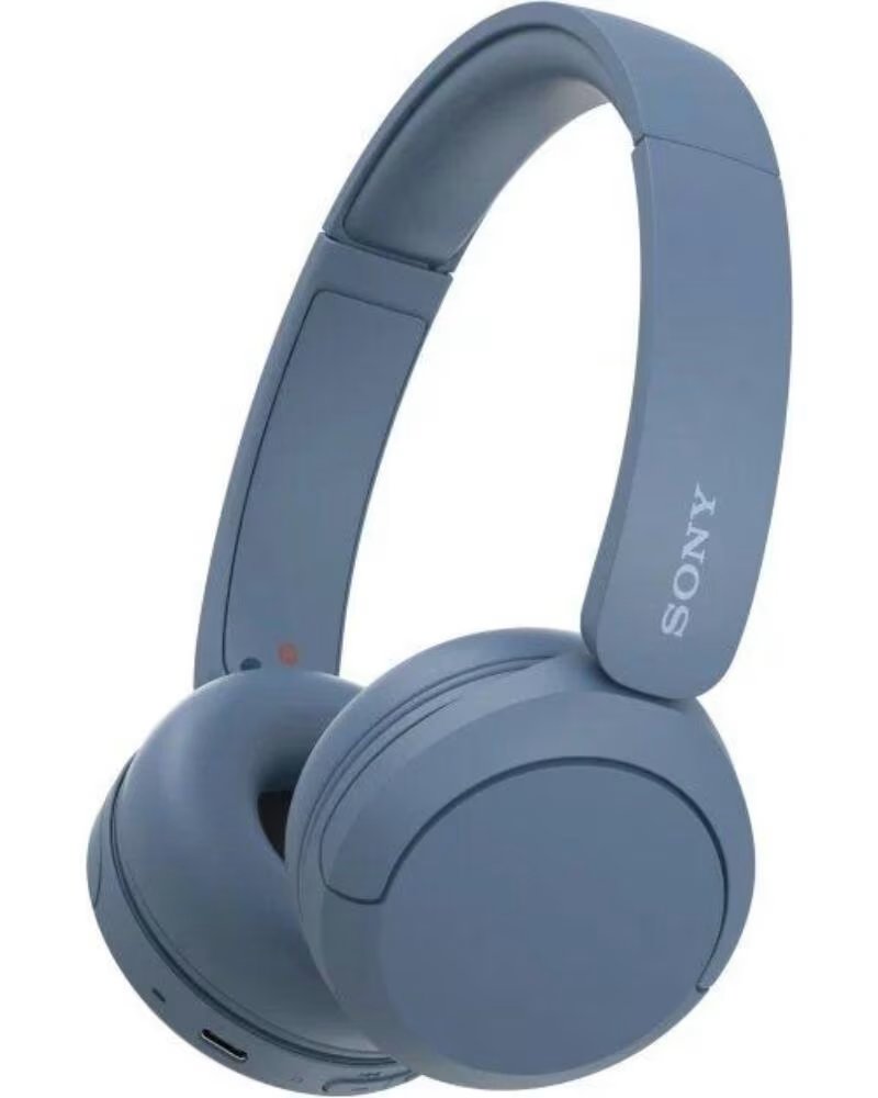 SONY Auriculares inalambricos WH-CH520- con Microfono- Bluetooth- Azules