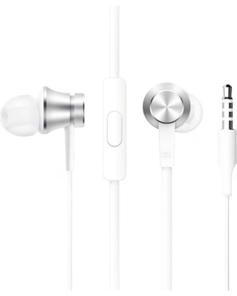 xiaomi Auriculares Intrauditivos Mi In Ear Basic- con Microfono- Jack 3 5- Plateados