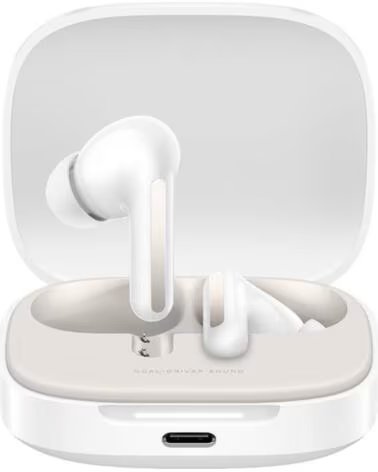 xiaomi Auriculares Bluetooth Redmi Buds 6 con estuche de carga- Autonomia 10h- Blancos