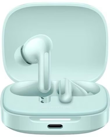 xiaomi Auriculares Bluetooth Redmi Buds 6 con estuche de carga- Autonomia 10h- Verdes