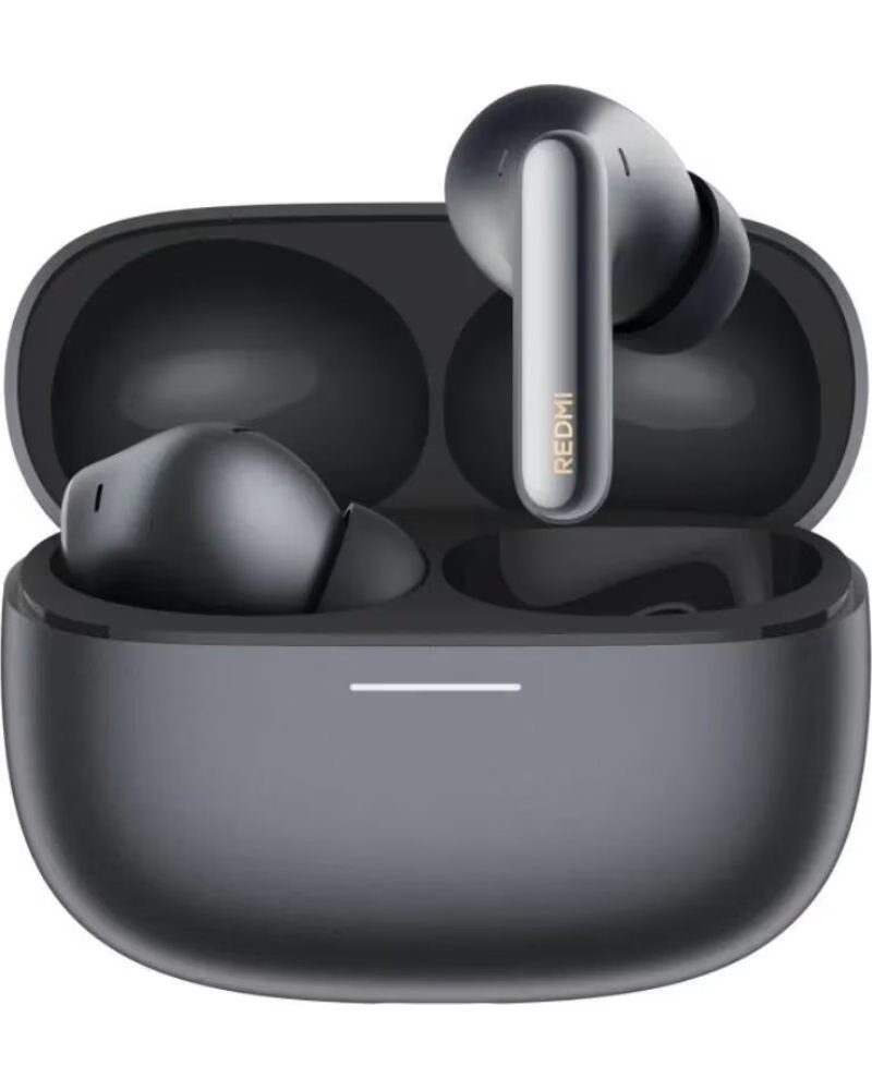 XIAOMI Auriculares Bluetooth Redmi Buds 8 Pro con estuche de carga- Autonomia 8h- Negro