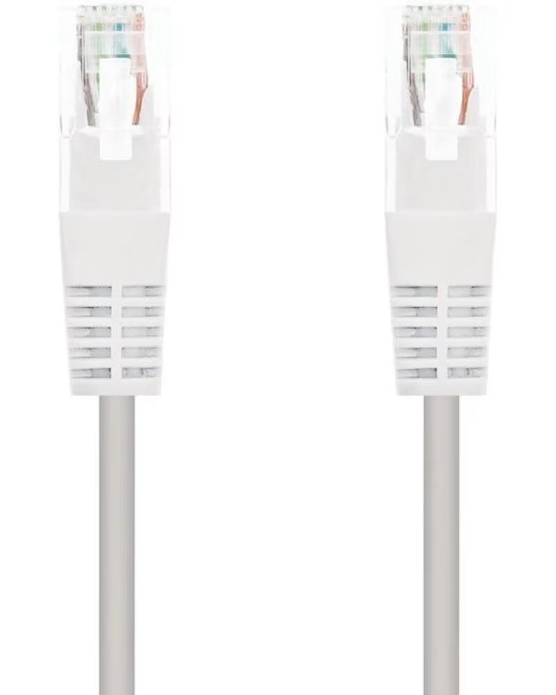 NANO CABLE Cable de Red RJ45 UTP Nanocable 10 20 0105-W Cat 5e- 5m- Blanco