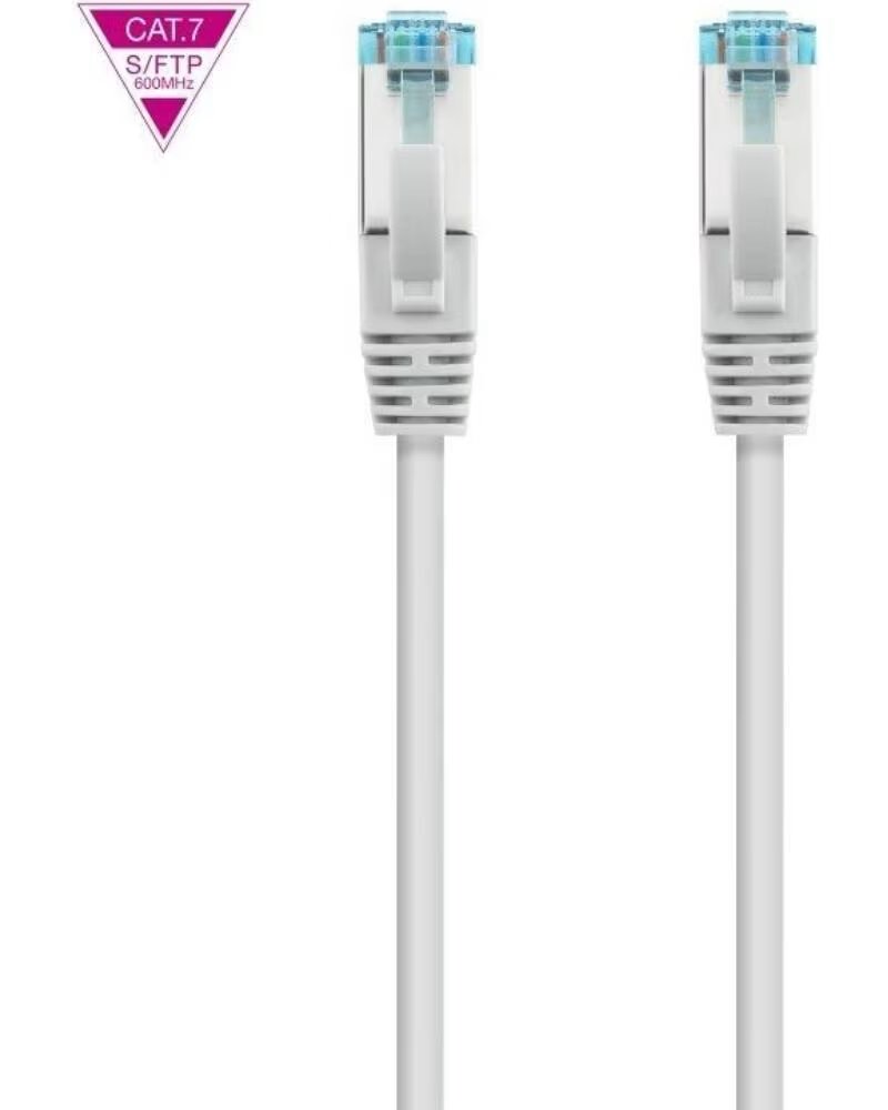 NANO CABLE Latiguillo cable de red nanocable rj45 lszh cat 7 2m gris 600mhz - 2m - awg26 - gris