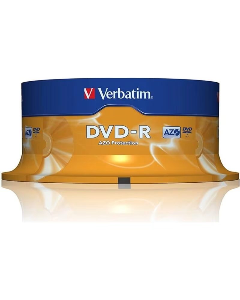 VERBATIM dvd - r 4 7gb 16x tarrina 25uds