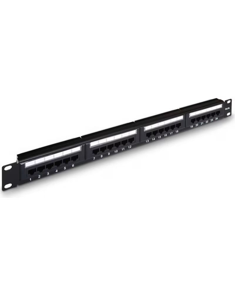 AISENS Patch Panel A141-0307- 24 Puertos- Cat 5e- Altura 1U