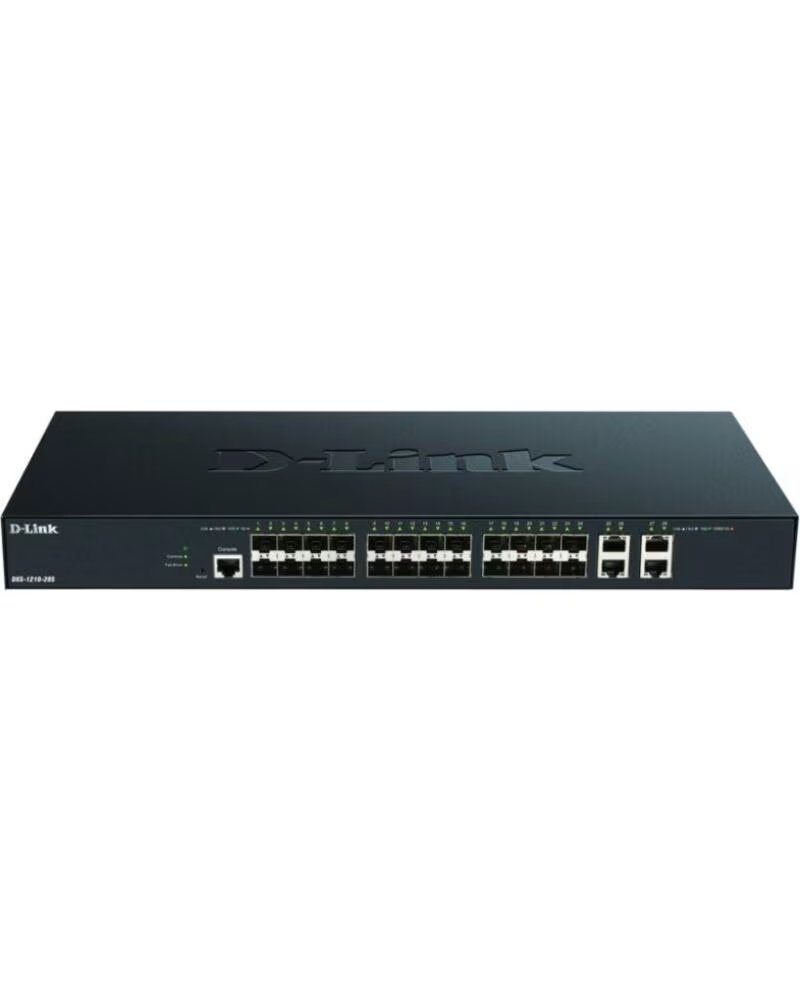 DLINK Switch Gestionable D-Link DXS-1210-28S 28 Puertos- RJ-45 10-100-1000- SFP