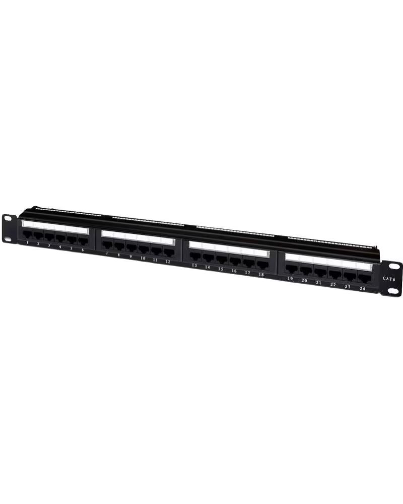 AISENS Patch Panel A141-0308- 24 Puertos- Cat 6- Altura 1U