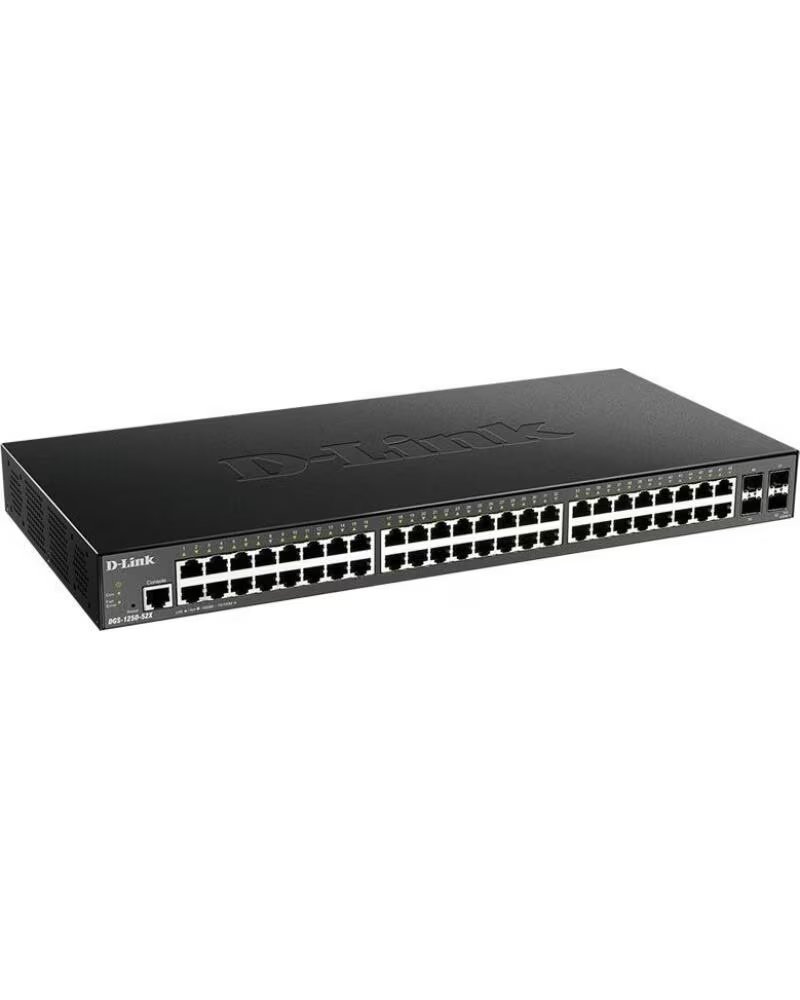 DLINK Switch Gestionable D-Link DGS-1250-52X 52 Puertos- RJ-45 10-100-1000- SFP