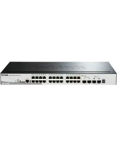 DLINK Switch D-Link Smart DGS-1510-28P 28 Puertos- RJ-45 10-100-1000 PoE- SFP
