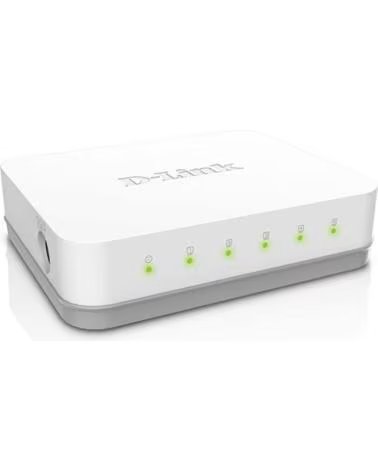 DLINK Switch D-Link GO-SW-5E 5 Puertos- RJ-45 10-100