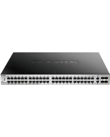 DLINK Switch Gestionable D-Link DGS-3130-54PS-E 50 Puertos- RJ-45 10-100-1000- SFP- PoE