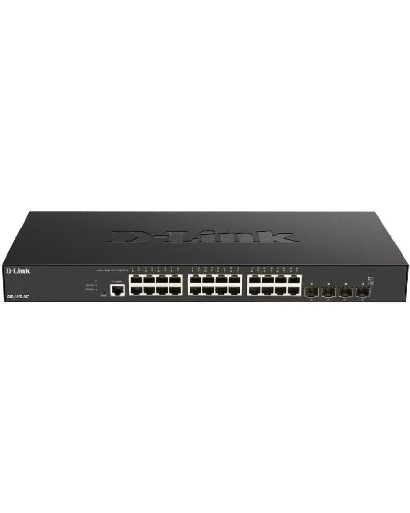 DLINK Switch Gestionable D-Link DXS-1210-28T 28 Puertos- RJ-45 10-100-1000- SFP