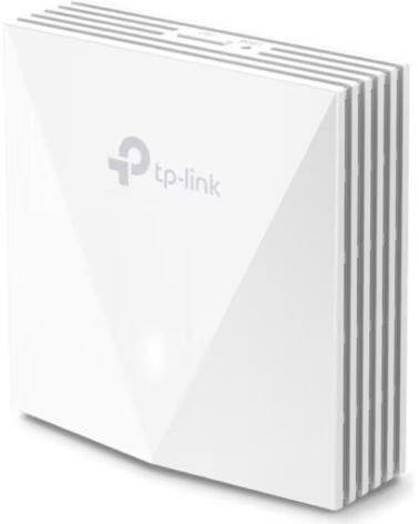 TP-LINK Punto de Acceso Inalambrico Omada EAP650-WALL- WiFi 6- PoE- 2976Mbps- 2 4GHz 5GHz- Antenas de 5dBi- WiFi 802 11 ax-ac-a-