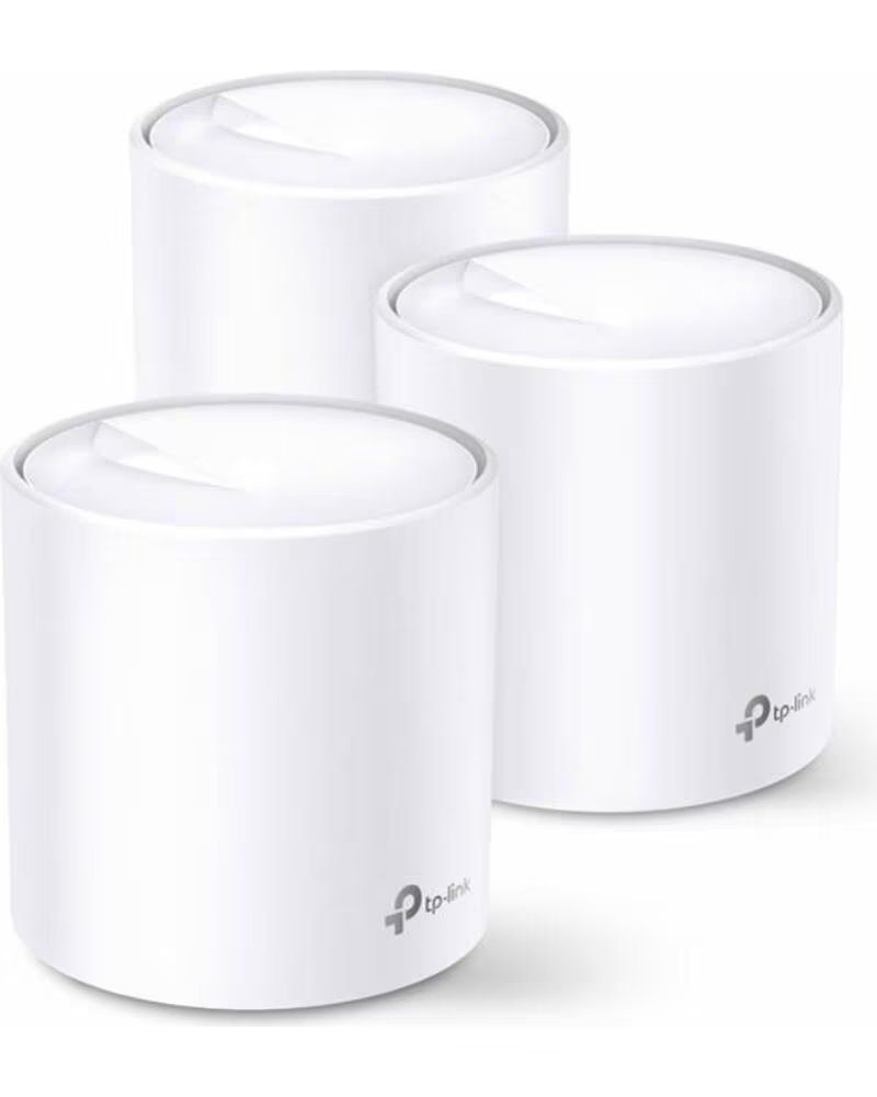 TP-LINK Sistema Mesh Deco X20 1800Mbps- 2 4GHz 5GHz- Pack de 3