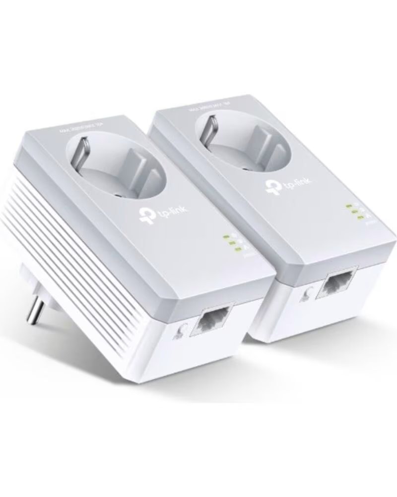 TP-LINK Adaptador Powerline TL-PA4010P KIT 600Mbps- Alcance 300m- Pack de 2
