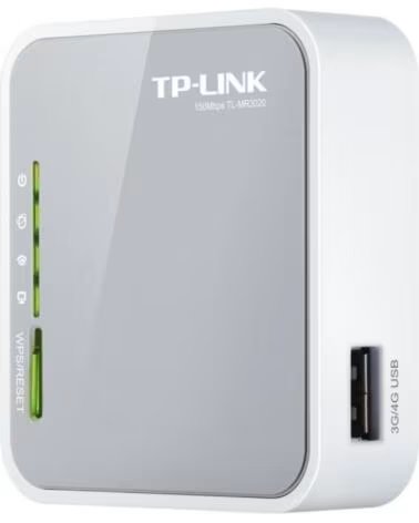TP-LINK Router Inalambrico 3G TL-MR3020 150Mbps- 2 4GHz- 1 Antena- WiFi 802 11n-g-b