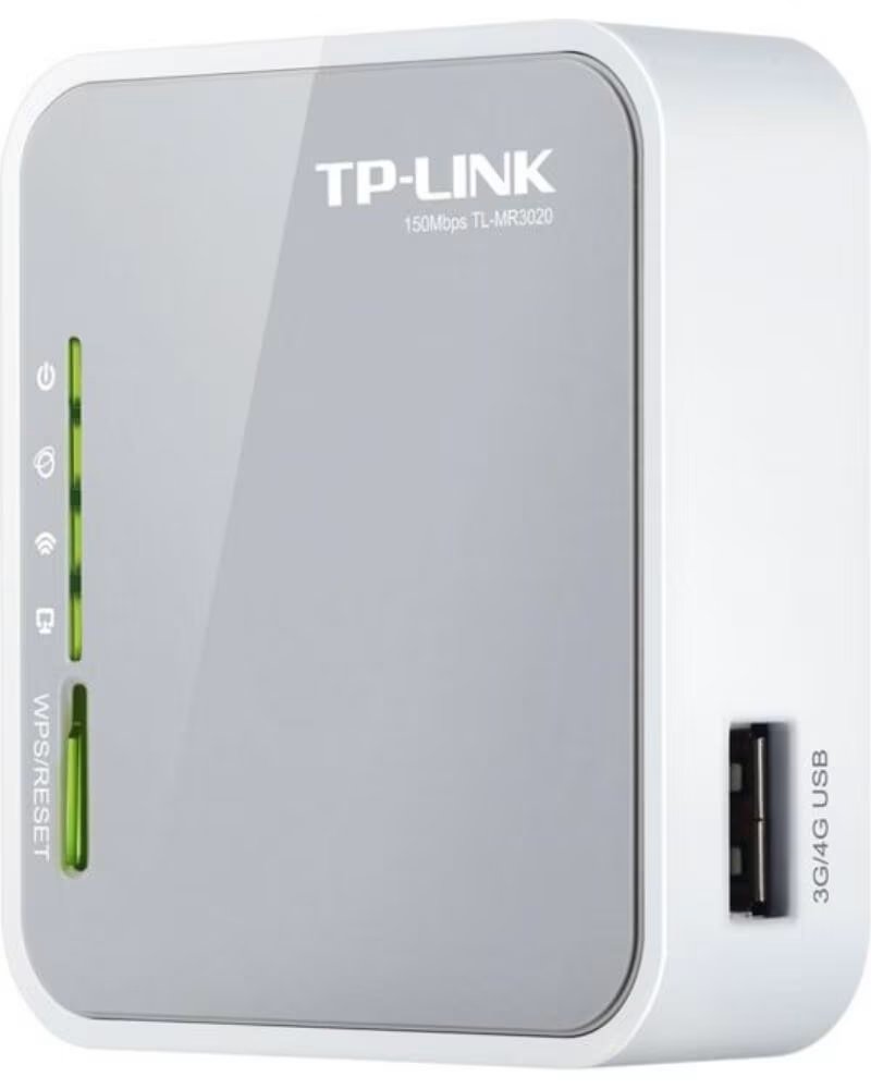 TP-LINK Router Inalambrico 3G TL-MR3020 150Mbps- 2 4GHz- 1 Antena- WiFi 802 11n-g-b