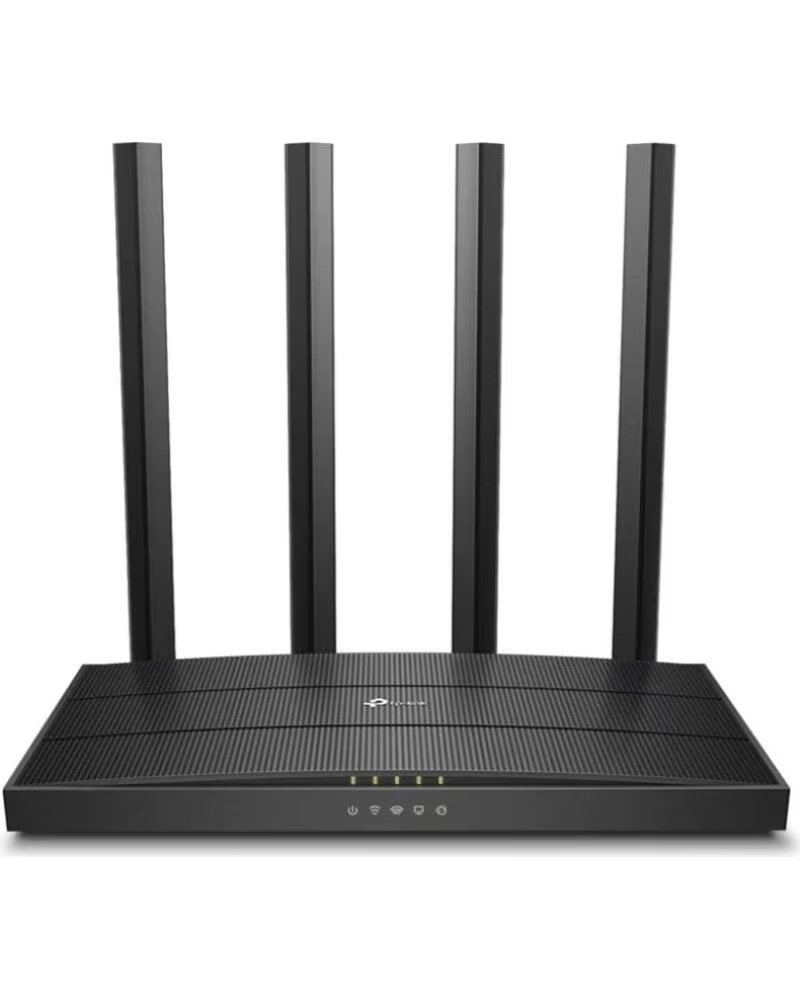 TP-LINK Router Inalambrico Archer C6 1200Mbps- 2 4GHz 5GHz- 4 Antenas- WiFi 802 11ac-n-a - b-g-n