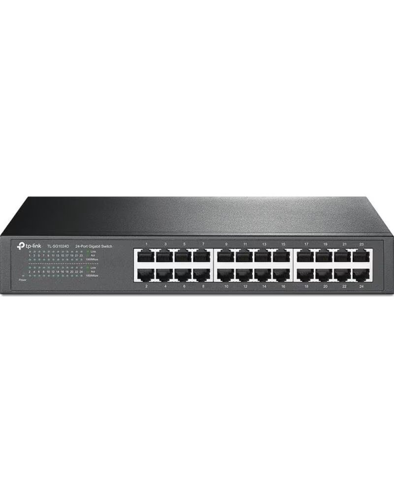 TP-LINK Switch TL-SG1024D 24 Puertos- RJ-45 10-100-1000
