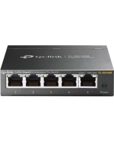 TP-LINK Switch Easy Smart TL-SG105E V2 5 Puertos- RJ-45 10-100-1000