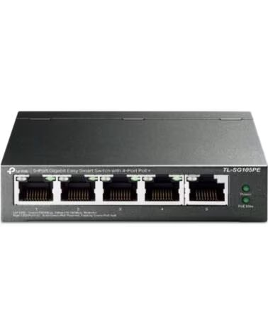 TP-LINK COMMUTATEUR TL-SG105PE 5 PORTS RJ-45 10/100/1000 POE+