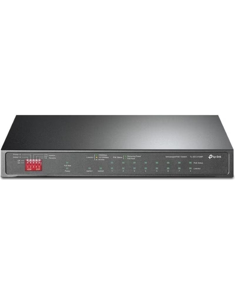 TP-LINK Switch tp - link tl - sg1210mp 10 puertos