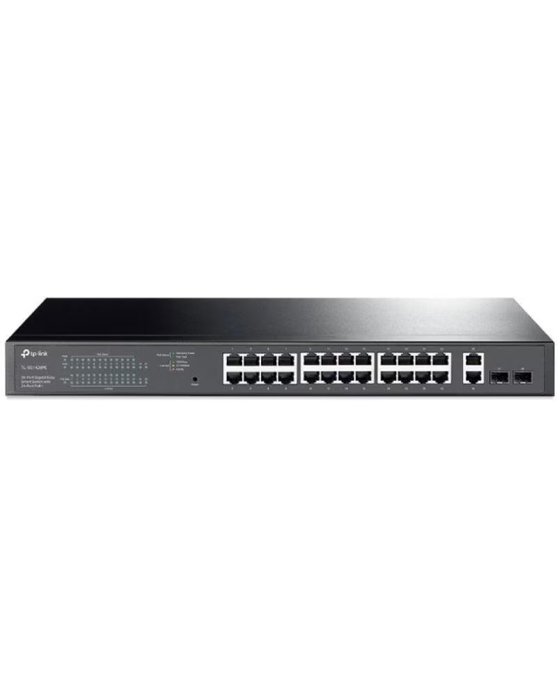TP-LINK MANAGED GIGABIT SWITCH TL-SG1428PE 28 PORTS RJ-45 10/100/1000 POE+ SFP