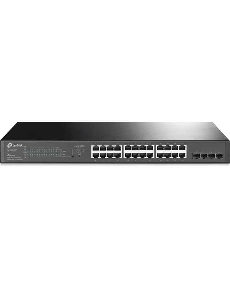TP-LINK SWITCH OMADA SMART GIGABIT TL-SG2428P 28 PORTS RJ-45 10-100-1000 POE SFP