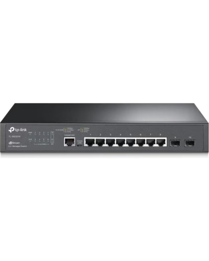 TP-LINK MANAGED SWITCH OMADA TL-SG3210 V4 10 PORTS RJ-45 SFP