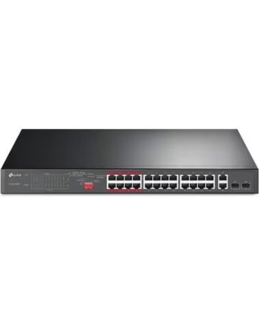 TP-LINK Switch 26 puertos tp - link tl - sl1226p 24 puertos 10 - 100 2 puertos poe