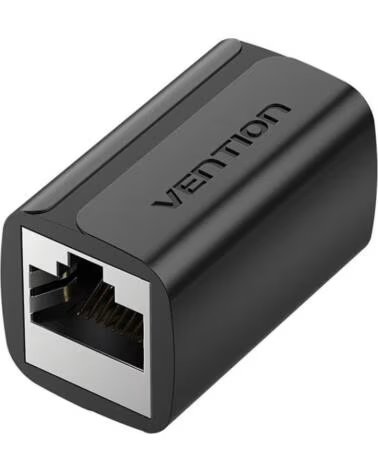 VENTION ADAPTADOR CONECTOR RJ45 IPWB0 CAT 7 FTP HEMBRA A NEGRO