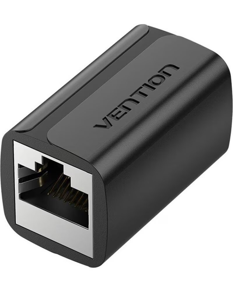VENTION ADAPTADOR CONECTOR RJ45 IPWB0 CAT 7 FTP HEMBRA A NEGRO