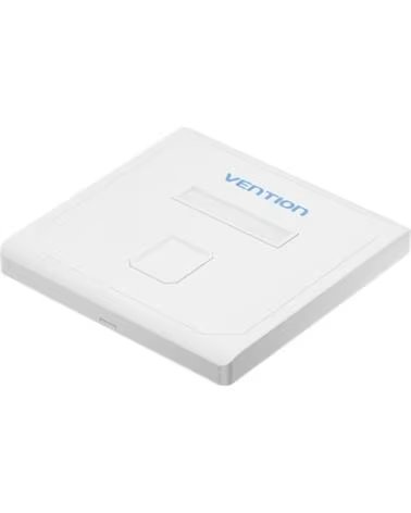 VENTION Placa de Pared Keystock IFDW0- 1 Puertos RJ45