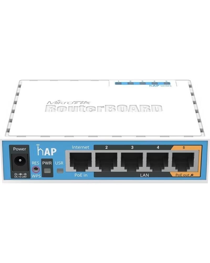 MIKROTIK Switch RB951Ui-2nD 5 Puertos- RJ45 10-100- PoE