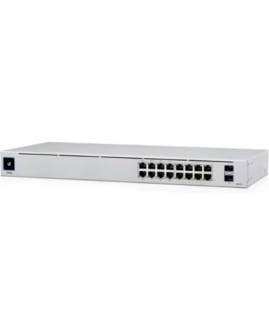UBIQUITI Switch Gestionable USW-16-POE 16 Puertos- RJ-45 Gigabit 10-100-1000- SFP- PoE