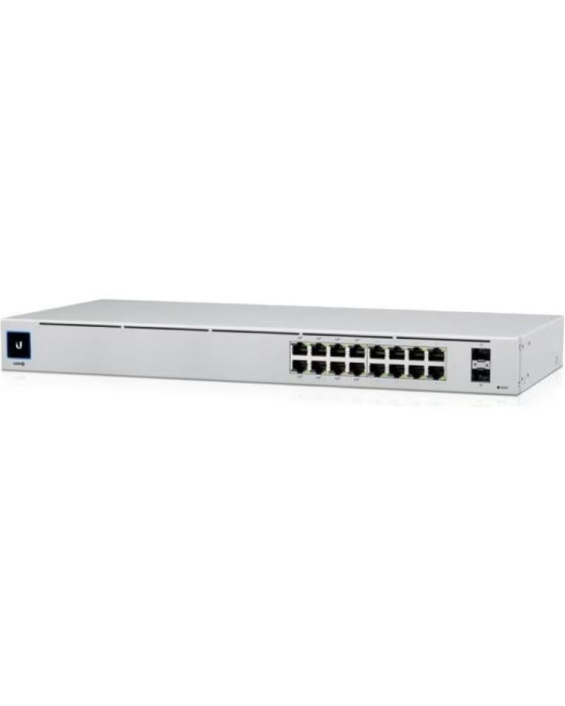 UBIQUITI Switch Gestionable USW-16-POE 16 Puertos- RJ-45 Gigabit 10-100-1000- SFP- PoE
