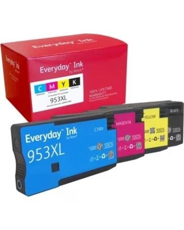 XEROX Cartucho de Tinta compatible 006R04988 compatible con HP 953XL MultiPack- 1600 paginas- Negro- Cian- Magenta- Amarillo