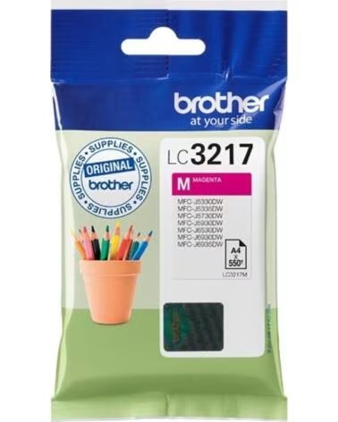 BROTHER Cartucho de Tinta Original LC-3217M- Magenta