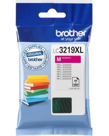 BROTHER Cartucho de Tinta Original LC-3219M XL Alta Capacidad- Magenta
