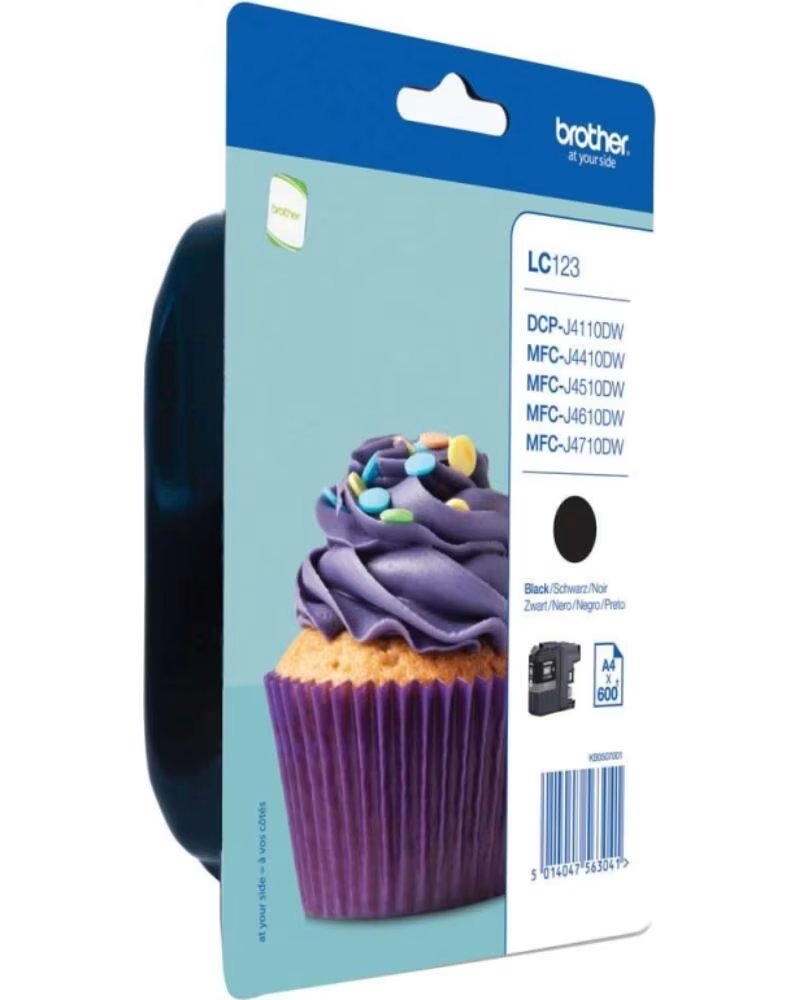 BROTHER Cartucho de Tinta Original LC-123- Negro