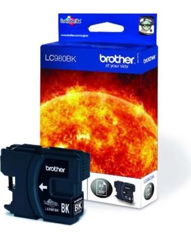 BROTHER Cartucho de Tinta Original LC-980- Negro