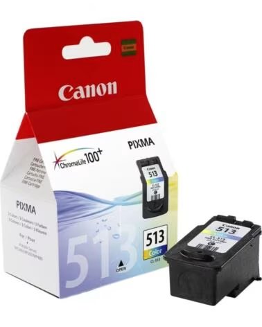 CANON Cartucho de Tinta Original CL-513 Alta Capacidad- Tricolor