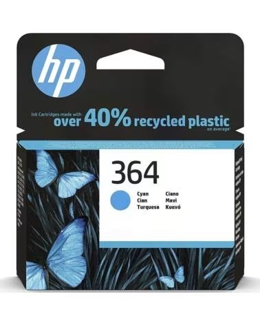 HP Cartucho de Tinta Original nº364- Cian