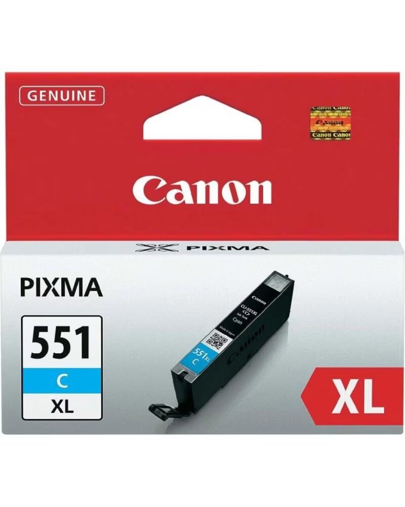 CANON Cartucho de Tinta Original CLI-551C XL Alta Capacidad- Cian
